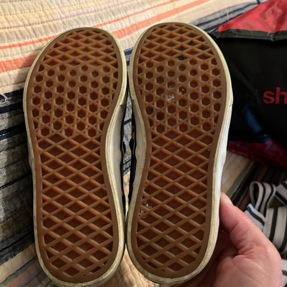Little Girls Size 3 Vans multi colored - Picture 4 of 6